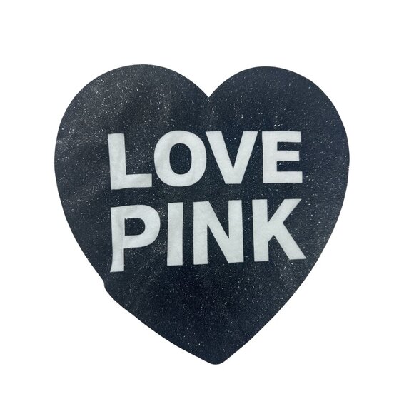 PINK Love Pink Heart Graphic Tee Women's Size XXL White New With Tags - Picture 4 of 8